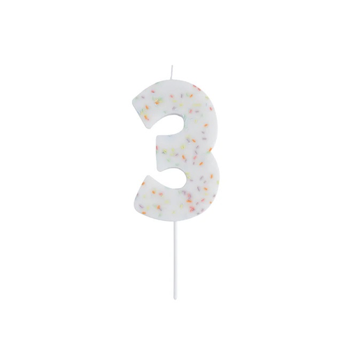 [P07.HBGP128] Candles giant pastel sprinkle no.3