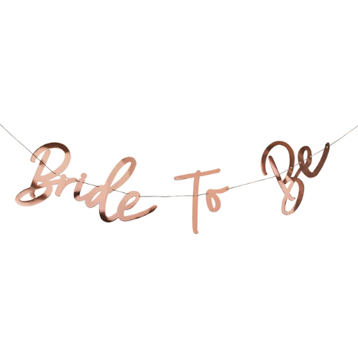 [P07.HBSY127] Banner bride to be 2m