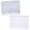 Iridescent Striped & Spotted Paper Trays 4pz