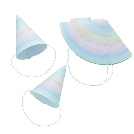 [P07.HBER107] Paper Hat Birthday' 10pcs