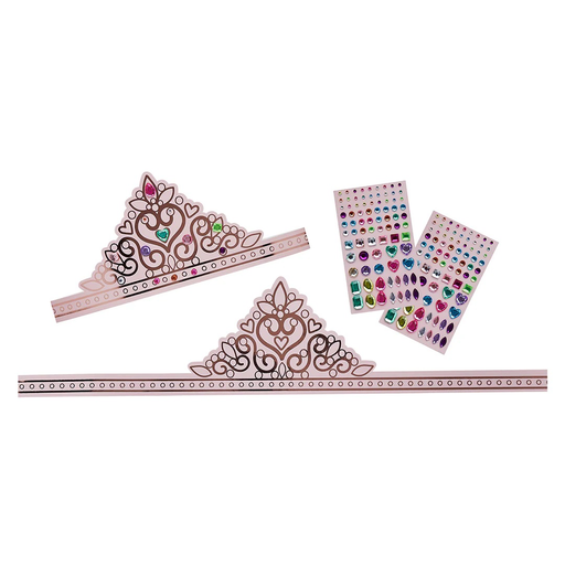 [P07.HBLP114] Princess Paper Tiara Kit 4pcs
