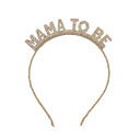 Glitter Headband gold 'mama to be' 