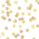 Confetti c/bar gold mine' star 15g