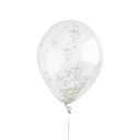 Confetti Ballons iridescent 12"  (5xpk)