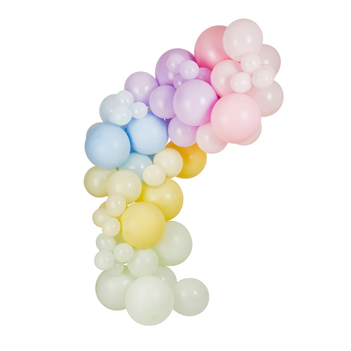 [P07.HBGP163] Pastel Balloon Arch 65 pack
