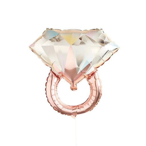 [P07.HBGP115] Rose Gold Ring 26" Foil Balloon