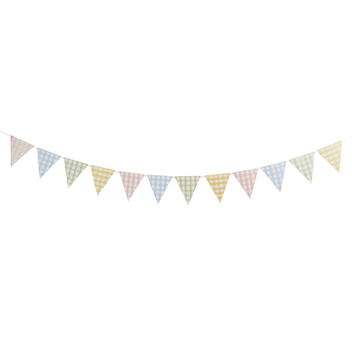 [P07.HBGH100] Bunting gingham  2.5m