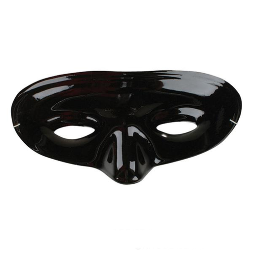 [P05.295] Antifaz Clasico Negro C/12