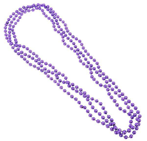 [P05.595] Collar Mardi Gras Morado C/12
