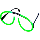 F Glow Lentes Neon Verde