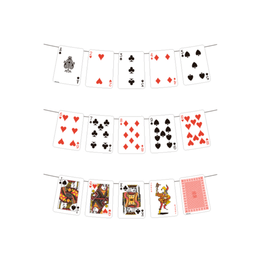 [P04.5070/2] Banner Cartas de Poker 3Mts