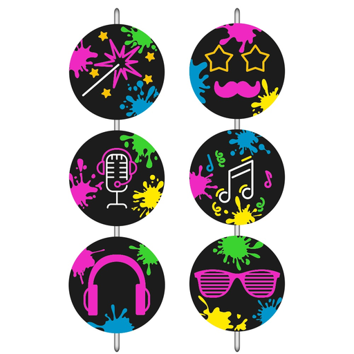 [P04.5109/1] Cascada Vertical Splash Neon
