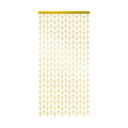 Cortina Figuras Diamante Oro