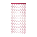 Cortina Figuras Diamante Rosa