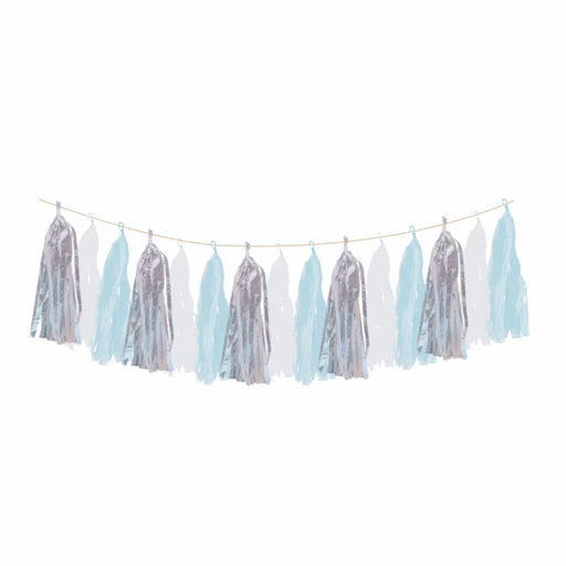 [P04.5478/1] Guirnalda Pompones Iridiscente 10pz