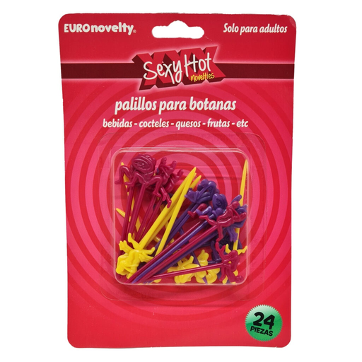 [P04.5262/1] Palillos para botana XXX 24pz
