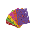 Papel Picado Mini 10x18cms 12pz