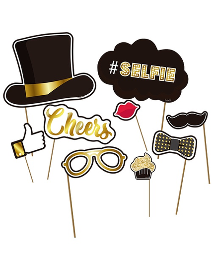[P04.5316/7] Photo Props Celebrate 10pz