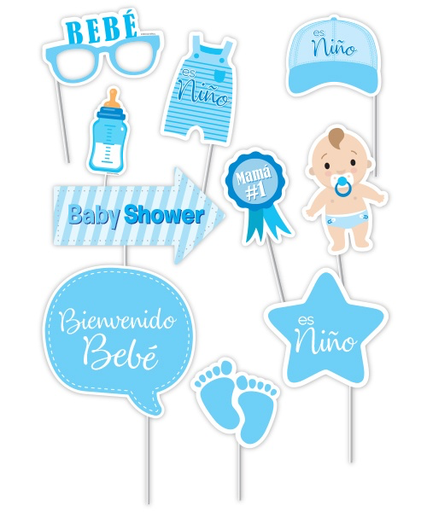 [P04.5616/3] Photo Props Es Niño 10pz