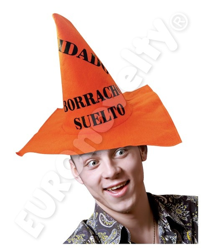 [P04.5402/1] Sombrero cono borracho suelto