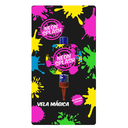 Vela Magica Splash Neon