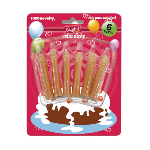 [P04.5158/1] Velas Dicky C/6