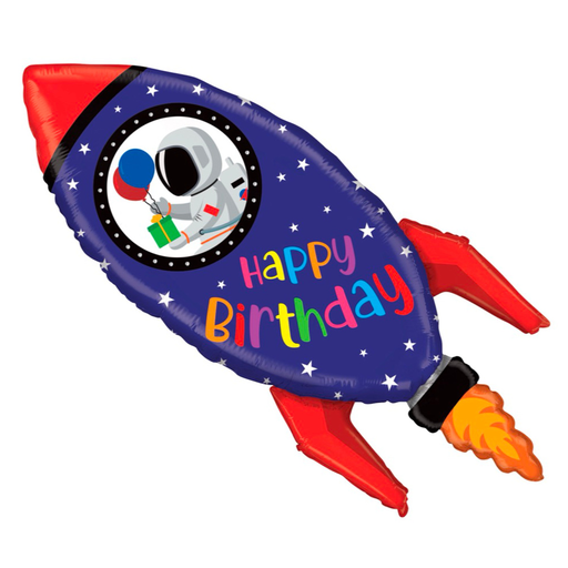 [GW.35969-P] Birthday Rocket 36"