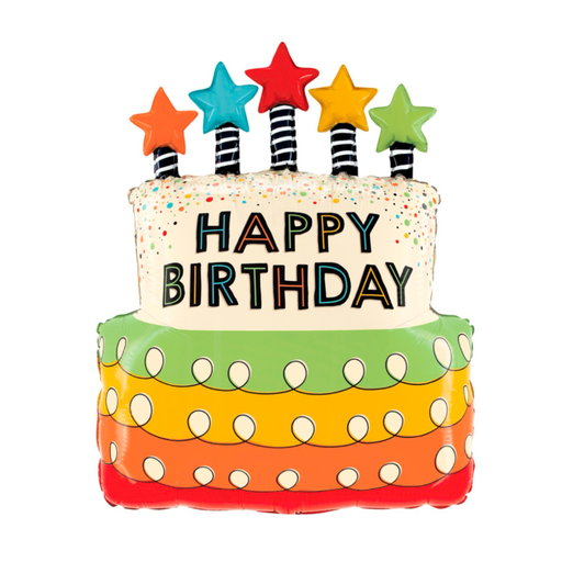 [GW.25212-P] Candles Stars BDay SShp