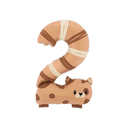 The Puppyloons - Number 2 Cat