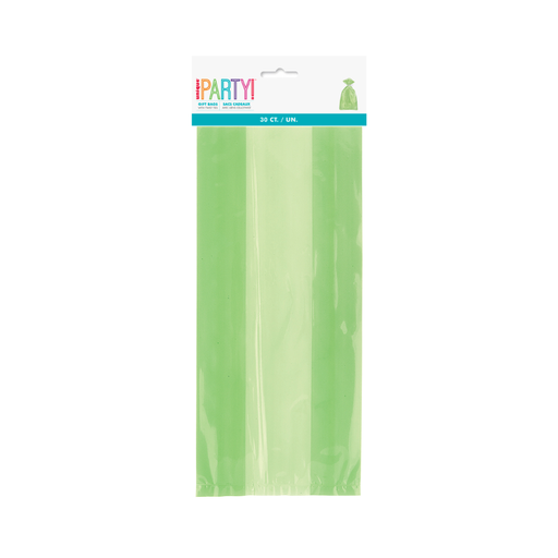 [P06.62034] Bolsa Celofan Verde Limon 30pz
