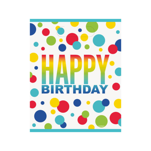 [P06.73093] Bolsa Dul Rainbow Spots Birthday C/8