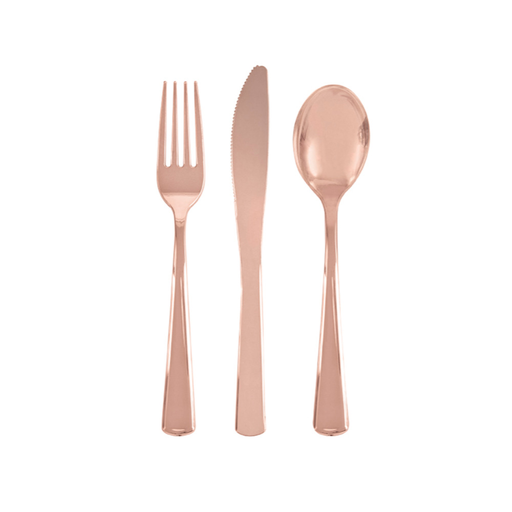 [P06.30262] Cubiertos Silverware Rose Gold 18pz