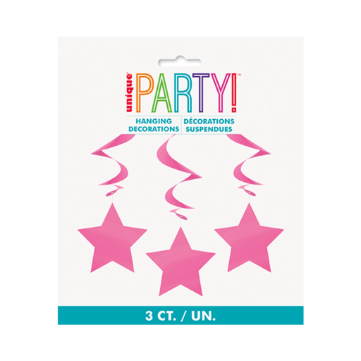 [P06.69125] Hng Swirl Pink Star 3pz