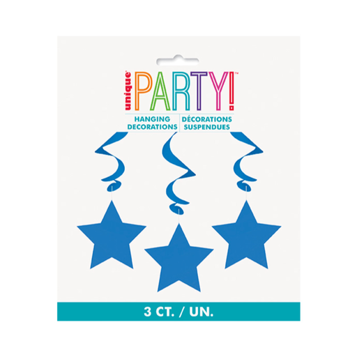 [P06.69124] Hng Swirl Royal Blue Star 3pz