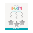 Hng Swirl Silver Star 3pz