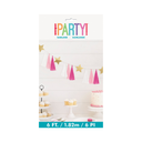 Guirnalda Foil Star with Tassels