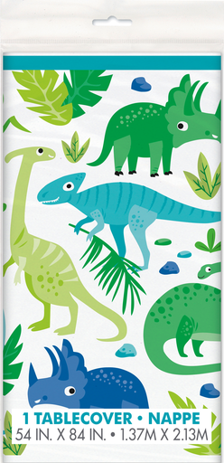 [P06.78313] Mantel Blue & Green Dinosaur