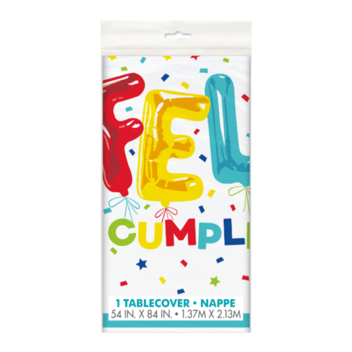 [P06.74713] Mantel Feliz Cumpleaños Unique