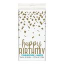 Mantel Gold Confetti Birthday