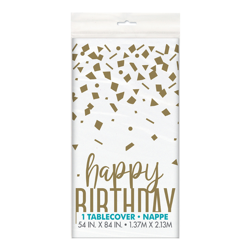 [P06.78433] Mantel Gold Confetti Birthday