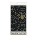 Mantel Black and Gold Spider Web