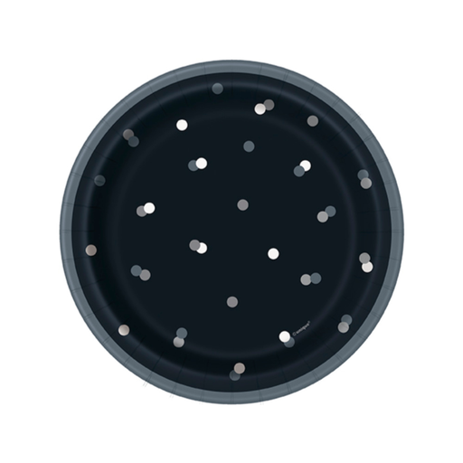 [P06.83584] Glitz Black Plato 7" HBD