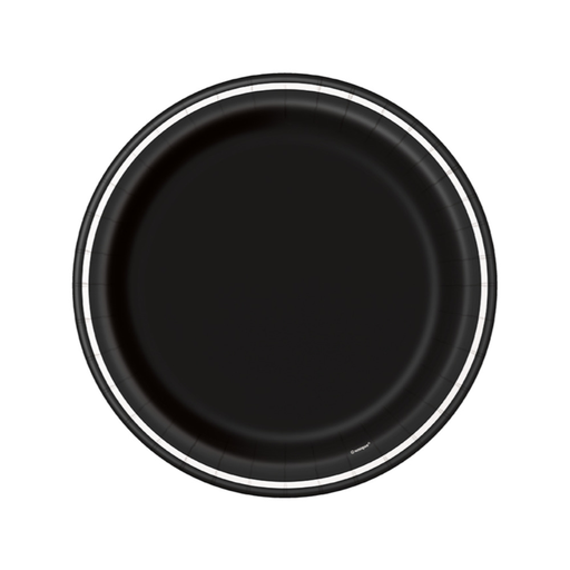 [P06.35474] Plato 7 Striped Black 8pz