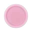Plato 7 Striped Lovely Pink 8pz