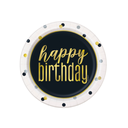 Plato 7 Foil Metallic Happy Birthday C/8