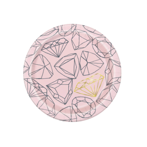 [P06.73514] Plato 7 Foil Pink Diamond 8pz