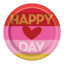 Plato 9 Happy Valentine's 8pz