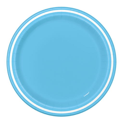 [P06.39795] Plato 9 Striped Powder Blue 8pz