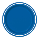 Plato 9 Striped Royal Blue 8pz