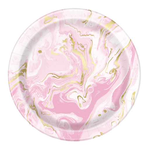 [P06.73195] Plato 9 Foil Pink Marble 8pz
